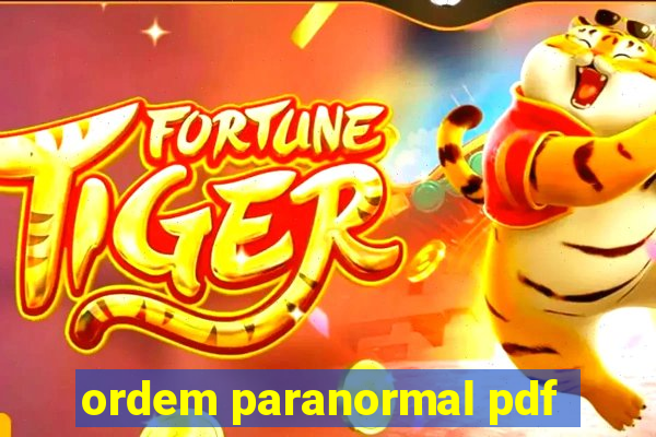 ordem paranormal pdf